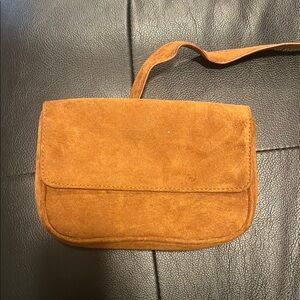 Suede Tan waist Bag